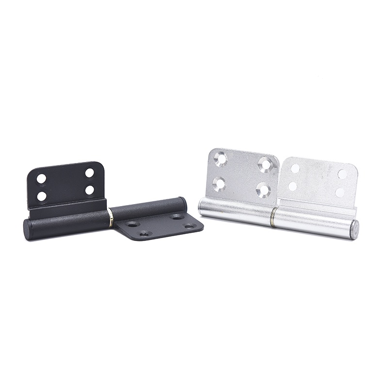 &lt; E2id &amp; &gt; X2 Engsel Pintu Dapur 4 &quot;Bahan Aluminum Warna Hitam