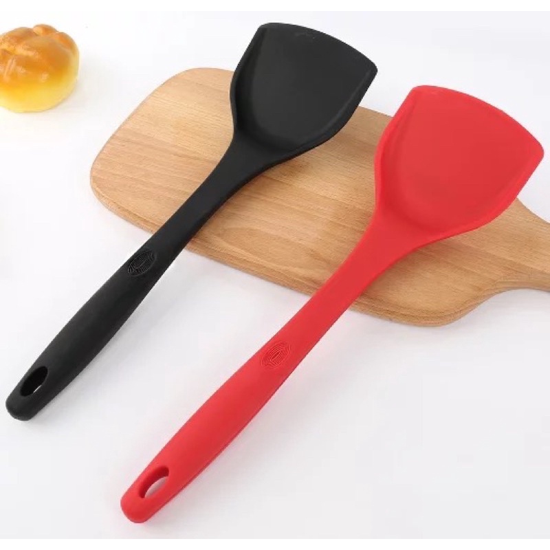 sutil anti gores/sutil teflon:Spatula silikon masak/ sutil silikon/ sutil antipanas/sutil teplon/sut