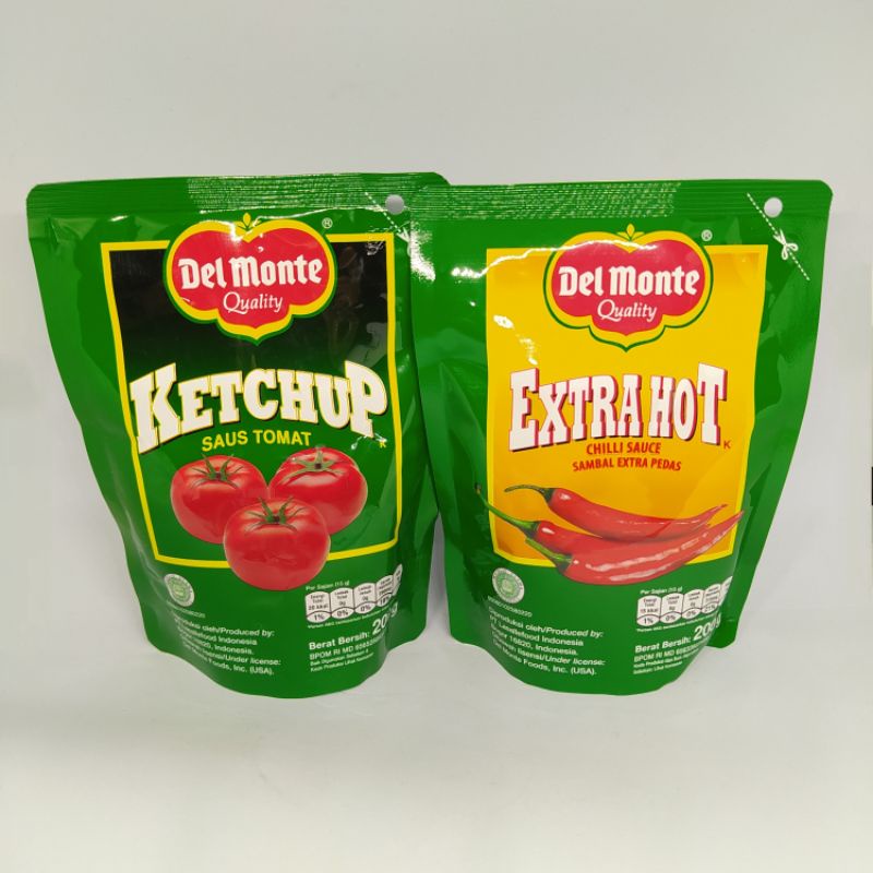

Delmonte Tomat 200gr/ Delmonte Sambal 200gr