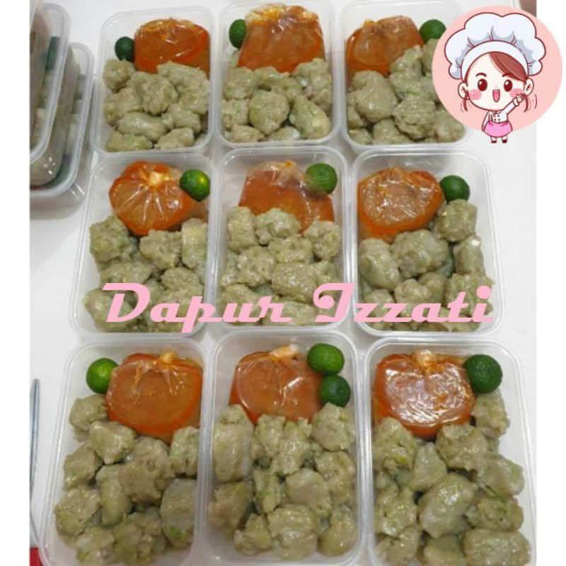 

Siomay biasa frozen / Somay biasa frozen Dapur Izzati