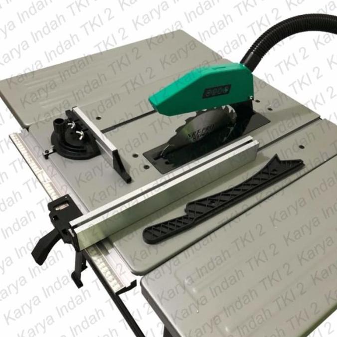 Table Saw 10 Inch Nrt-Pro Ts10Hd Mesin Gergaji Meja Potong Kayu Rts Papoymall