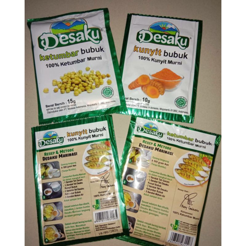 

Desaku Ketumbar bubuk per sachet