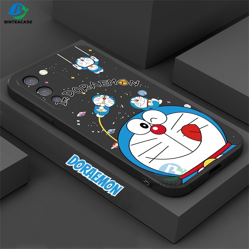 Soft Case Silikon Motif Doraemon Untuk Huawei Y6P Y7A Y6 Pro Y7 Pro 2019 Y9S P30 Lite Nova 7i Nova 5T Nova 3i