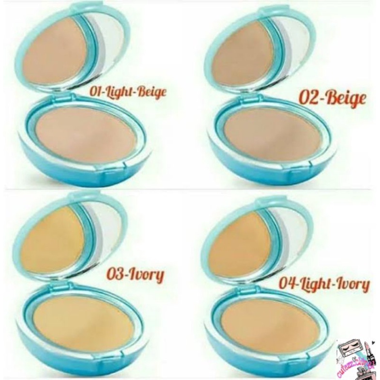 ☃Cutezz_Ching1☃Wardah Everyday Luminous Two Way Cake 12g - bedak dengan hasil matte yang halus dan ringan