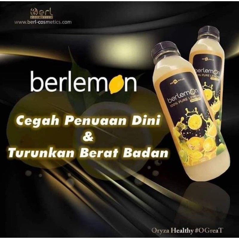 

Berlemon 100%pure lemon