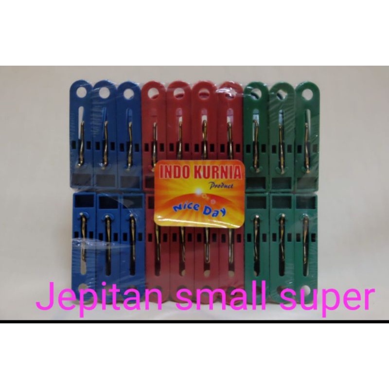 20 PCS Jepitan baju small Indokurnia - Laundry clip jemuran baju