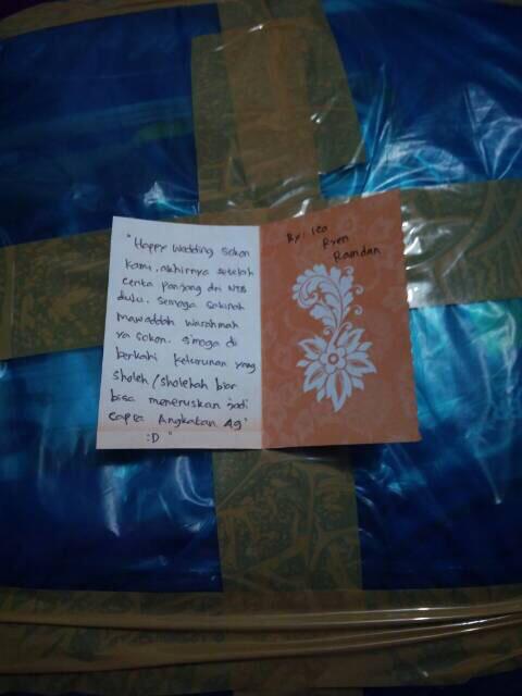 Bed Cover California Motif Naraya Size King 180*200