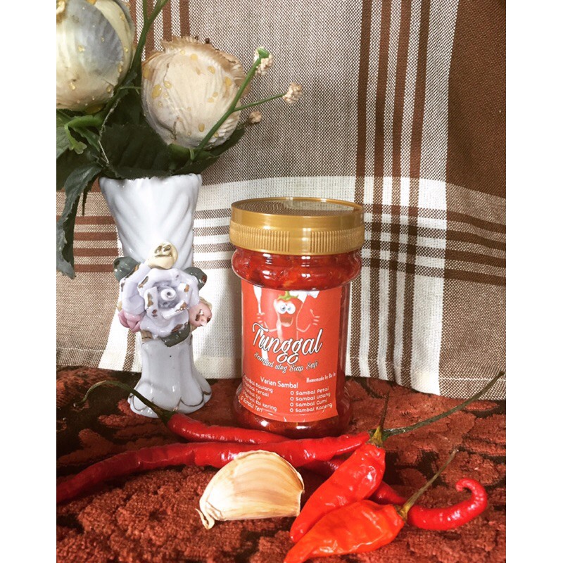 

Tunggal Sambal Uleg Bawang Homemade(150g)