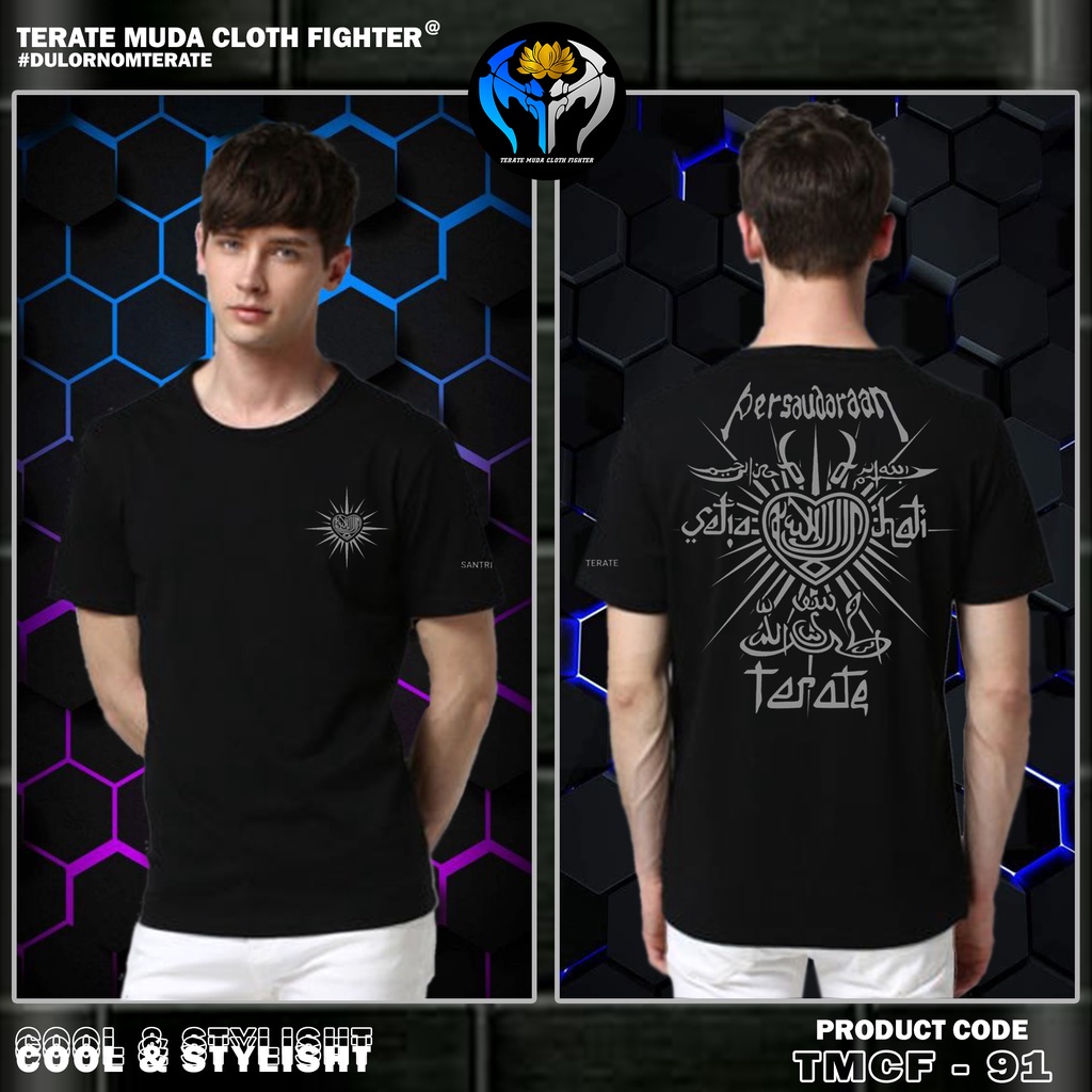 KAOS DISTRO PSHT SANTRI TERATE - SPESIAL HARI SANTRI (BISA COD)