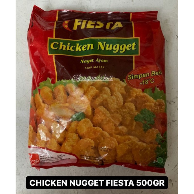 Chicken Nugget Fiesta Bungkus Merah 500gr