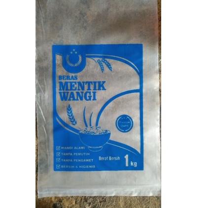 

8T Plastik Beras 1 KG ღ→ (Ready)