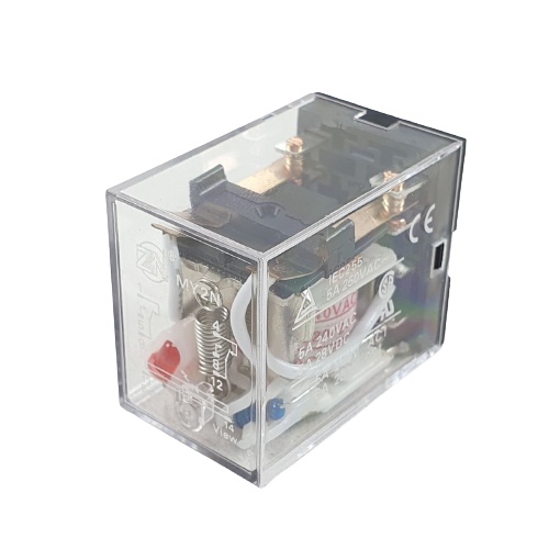 Relay MY2N AC 220V 8 pin Kaki Jarum PCB Riley 220 Volt 8p 5a