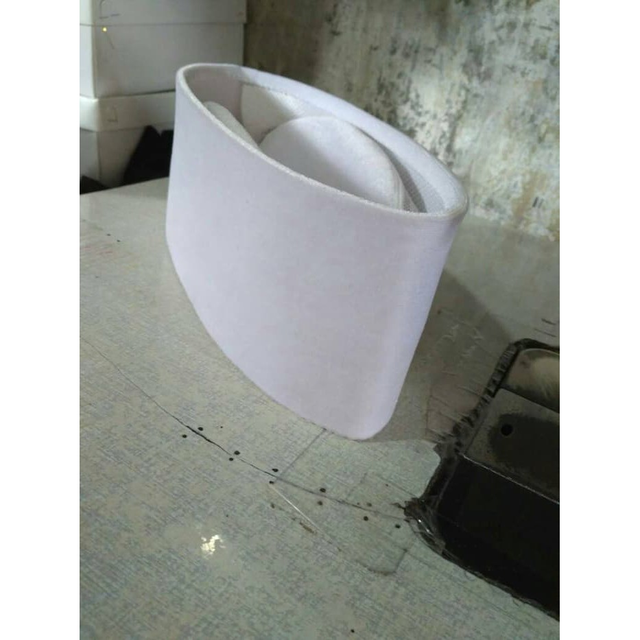 ⭐⭐⭐⭐⭐ peci songkok putih tinggi samping 12 cm , untuk ukuran 5 s/d 10 Diskon