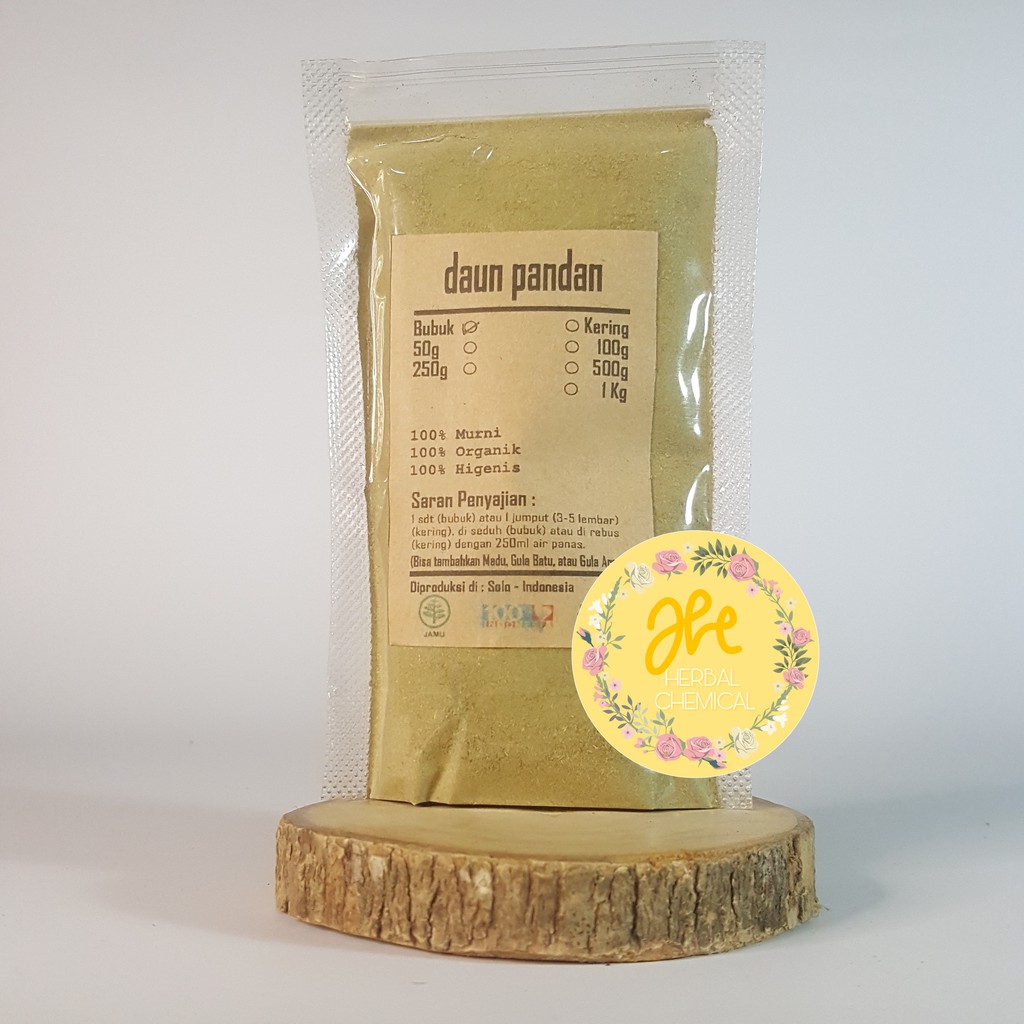 

Pandan Wangi Bubuk Murni Tanpa Campuran 100 gram