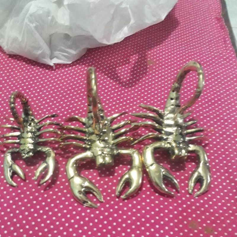 maskot sepeda onthel motif kalajengking