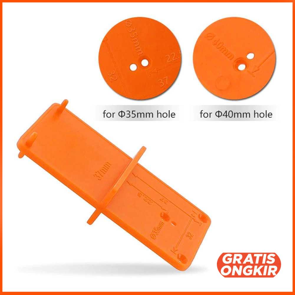 Alat Bantu Bor Engsel Pintu Hinge Hole Drill 35-40mm - WX014