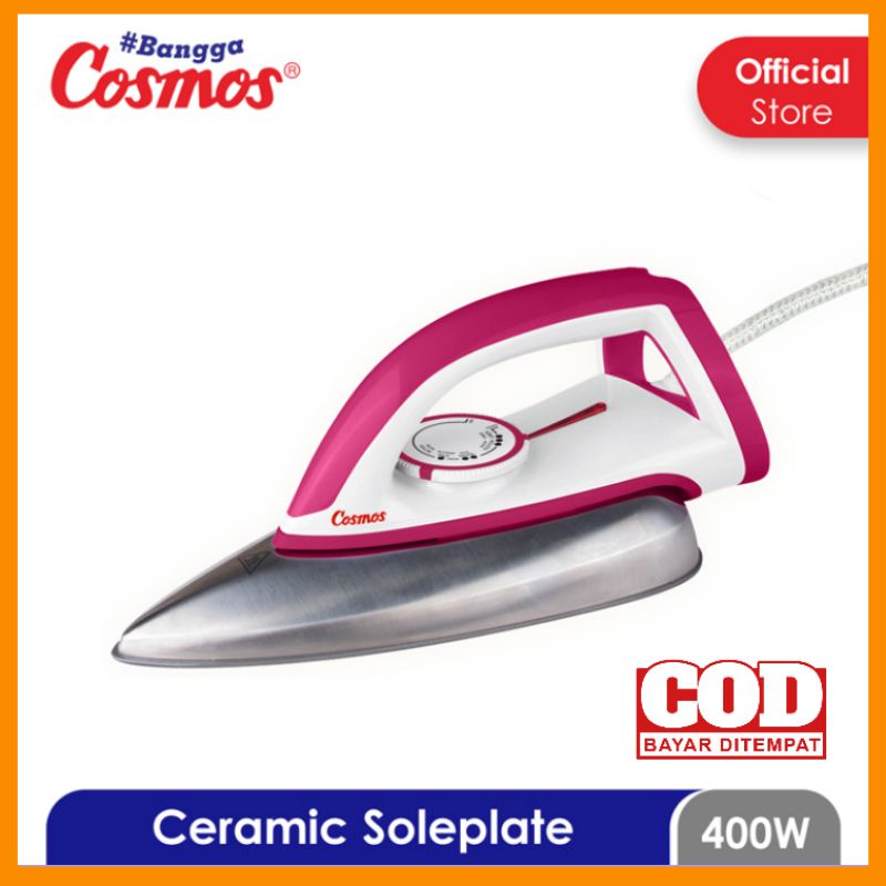 COSMOS CI-3110 C Setrika Listrik Ceramic Soleplate