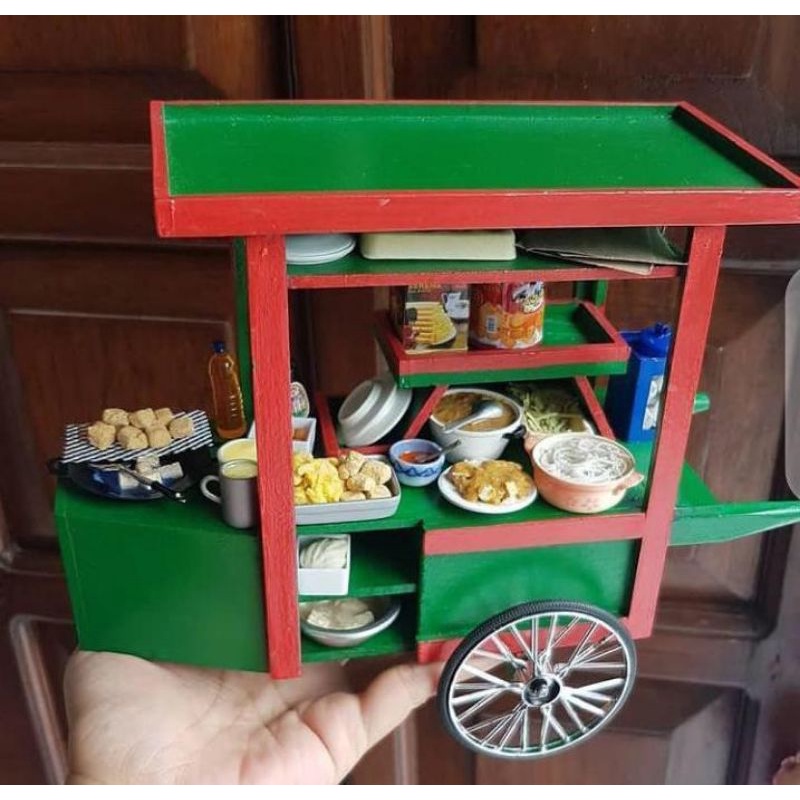 Miniatur Gerobak Ketoprak