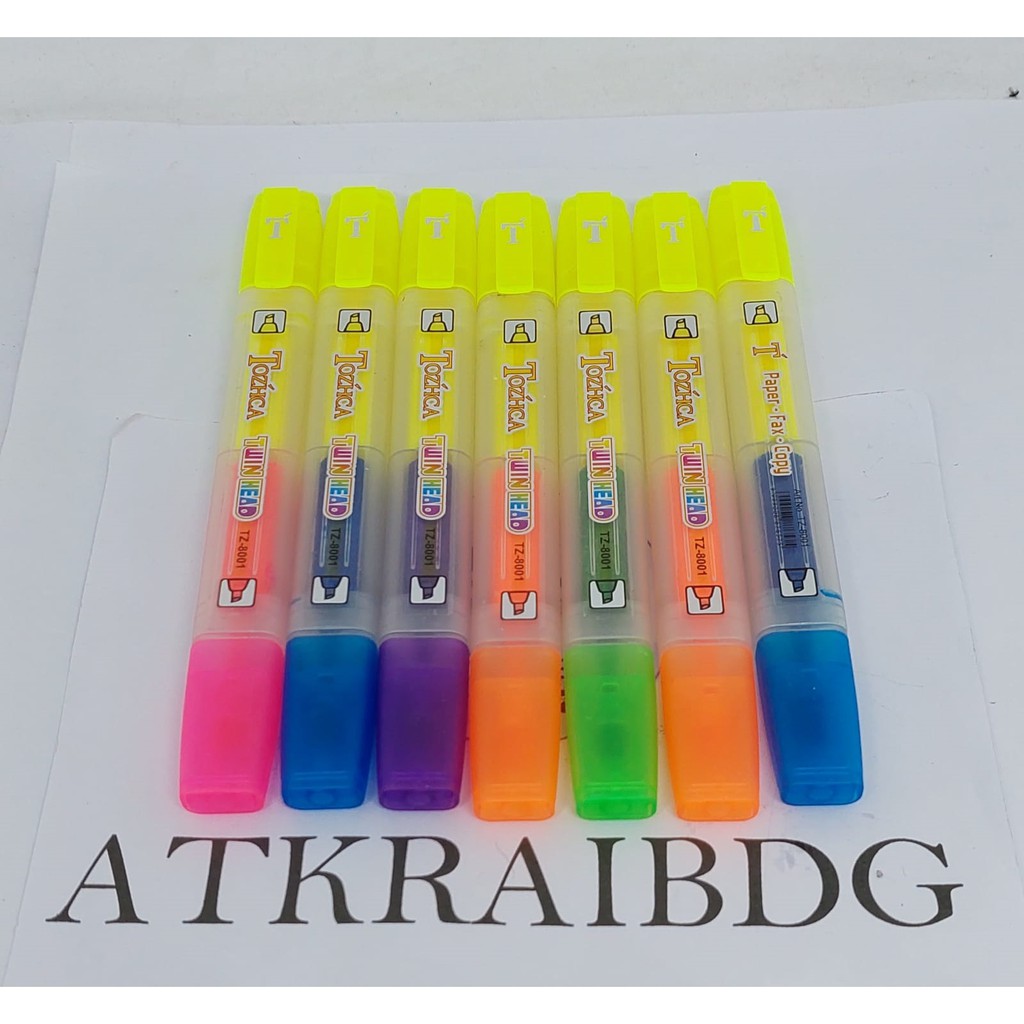 

STABILO 2 in 1/ HIGHLIGTER TOZHCA/ 2 WARNA