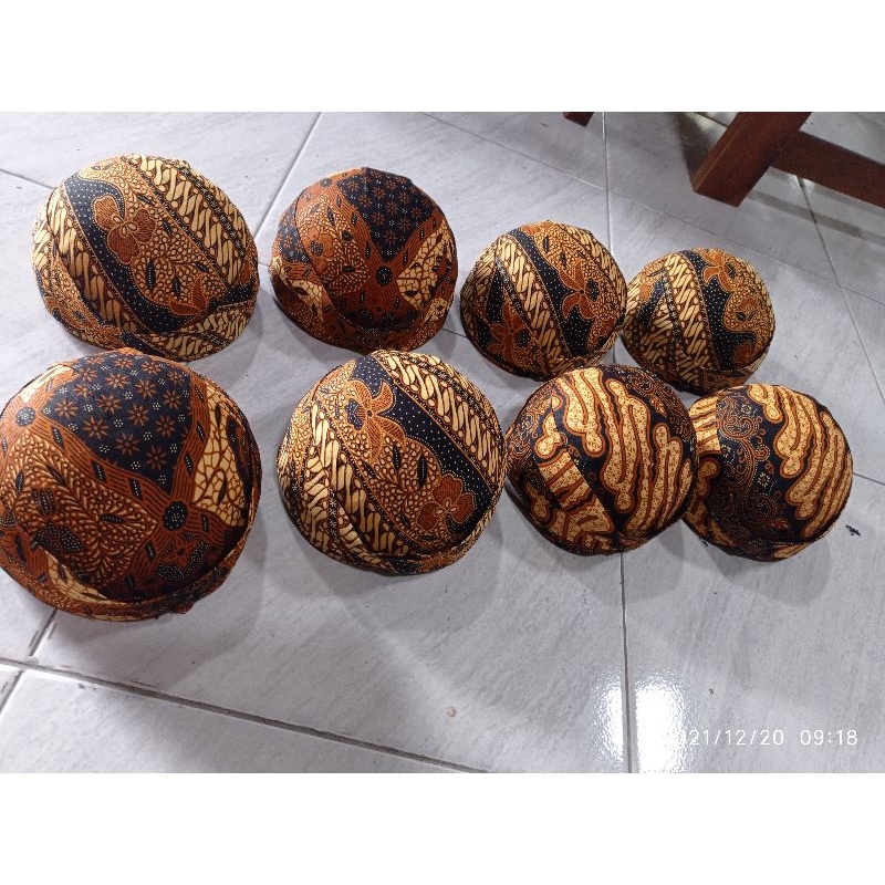 blangkon solo batik size anak /tanggung/dewasa tanpa sliwir