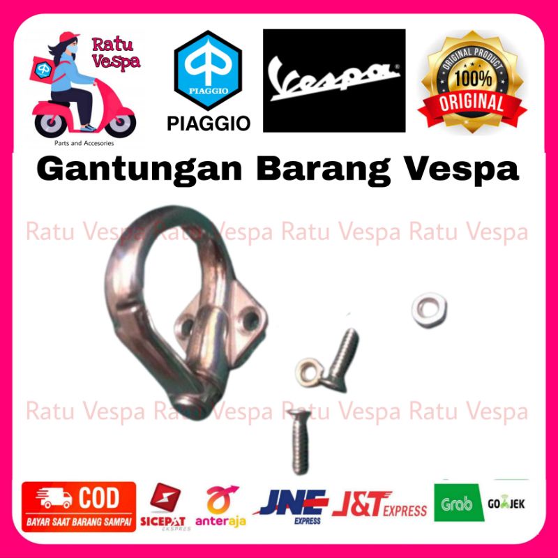 Gantungan Barang / Hook Vespa VBB,SUPER,SPRINT,PX,PS,PXE,EXCEL,VESGIO
