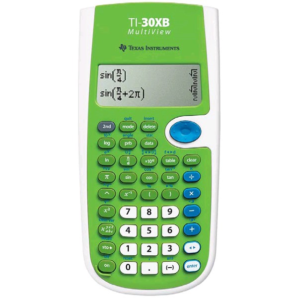 

Calculator Original Texas Instruments TI 30 XB Scientific Kalkulator