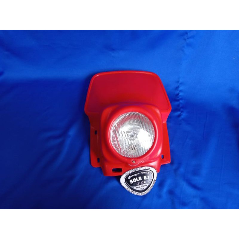 lampu depan trail vintage / reflektor depan trail vintage