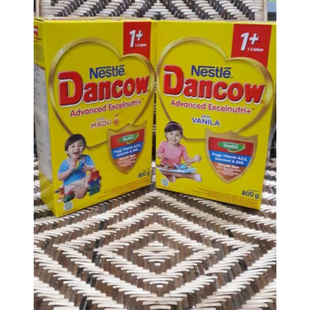 Jual Nestle Dancow 1+ Advanced Excelnutri+ Rasa Madu, Rasa Vanila 800g ...