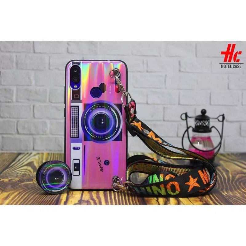 SOFTCASE KAMERA OPPO A31 2020 POP SOCKET TALI GANTUNGAN
