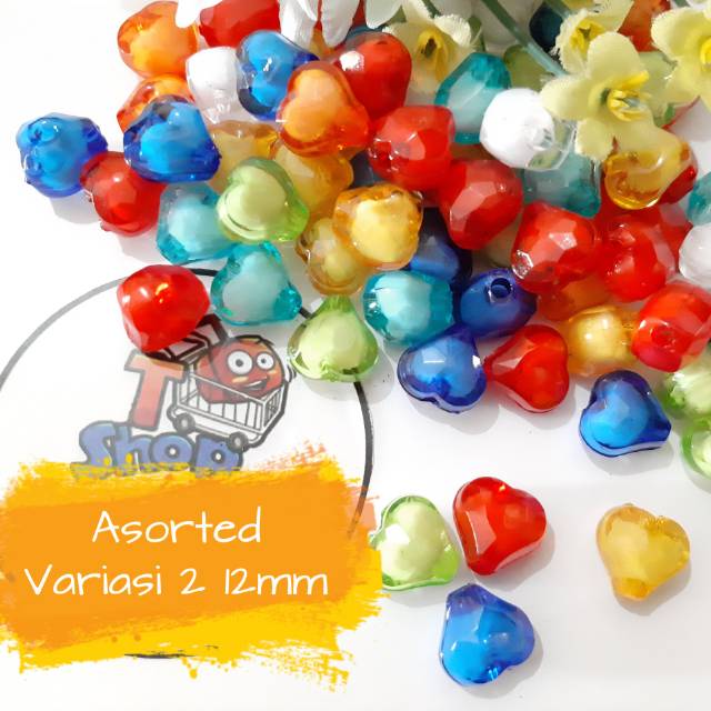 

Asorted Variasi 2 12 mm per 50 gram