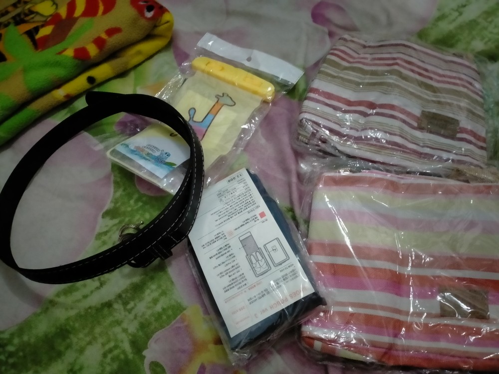 Lunch Bag / Cooler Bag Motif Salur / Tas Bekal Makan