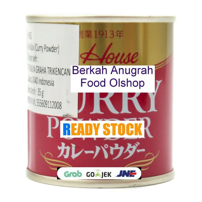 

BEST SELLER - HOUSE CURRY POWDER 35GR - BUMBU KARI BUBUK KARI JEPANG IMPORT