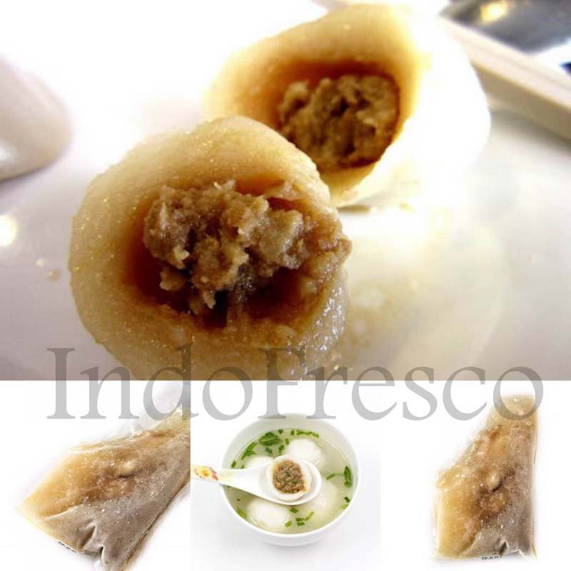 Fuzhou FishBalll with Abalone Soup- Paket Bakso Ikan Isi Daging Babi