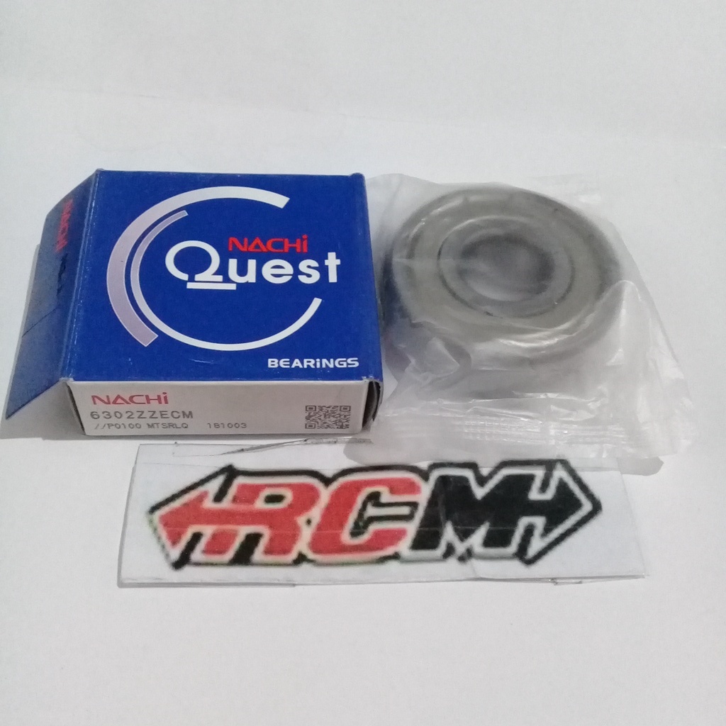 BEARING LAHER LAKER RODA 6302 ZE ZZE ZZECM ORI ORIGINAL NACHI JAPAN ASLI