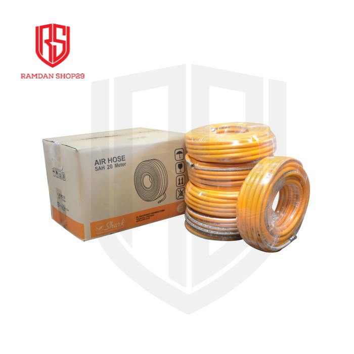 Selang angin kompresor merek Shark 20meter