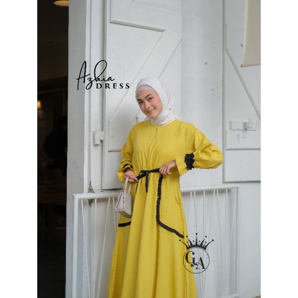 PROMO / NEW... GERAI ALISHA ORI // AZKIA DRESS // MAXI // Gamis / Gamis muslimah // Gamis Itycrepe // Gamis Busui // Gamis basic // Gamis syar'i // Maxy Dress