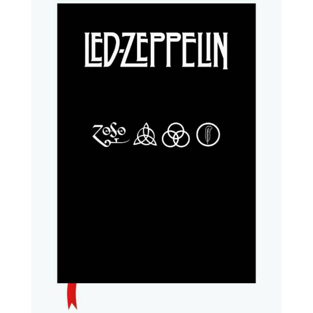 

buku tulis hard cover agenda dan polos keren - Buku Notes - Notebook - Book of Rock - Led Zeppelin