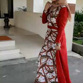 GAMIS COUPLE BAJU MUSLIM GAUN PAKAIAN WANITA KEBAYA BATIK ...