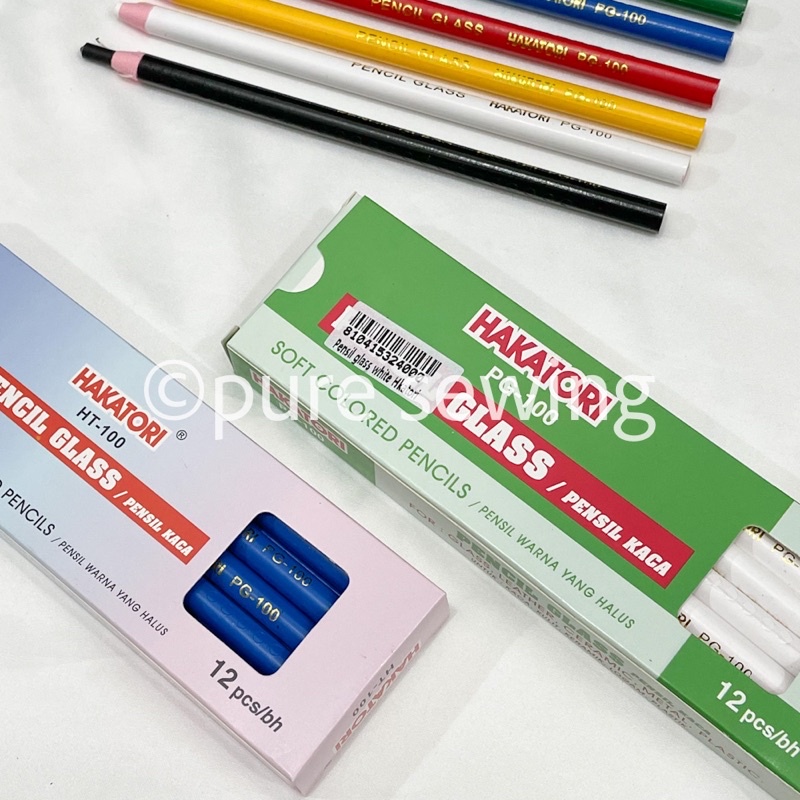 Pensil Bahan / Pensil Kain / Pensil Kaca / Pencil Glass / Pensil Kapur Hakatori