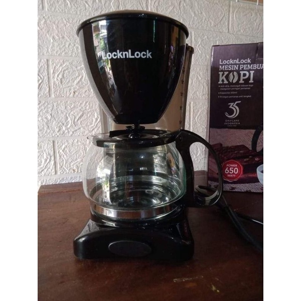 Cofee Maker Lock and Lock | Mesin Peracik Kopi / Mesin Kopi / Mesin Pembuat Kopi LocknLock Lock n Lo
