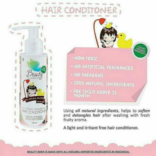 Beauty Barn Detangling Hair Conditioner 120ml Shopee Indonesia