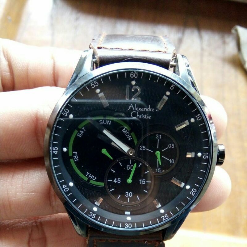 jam tangan ac 6206mf hitam