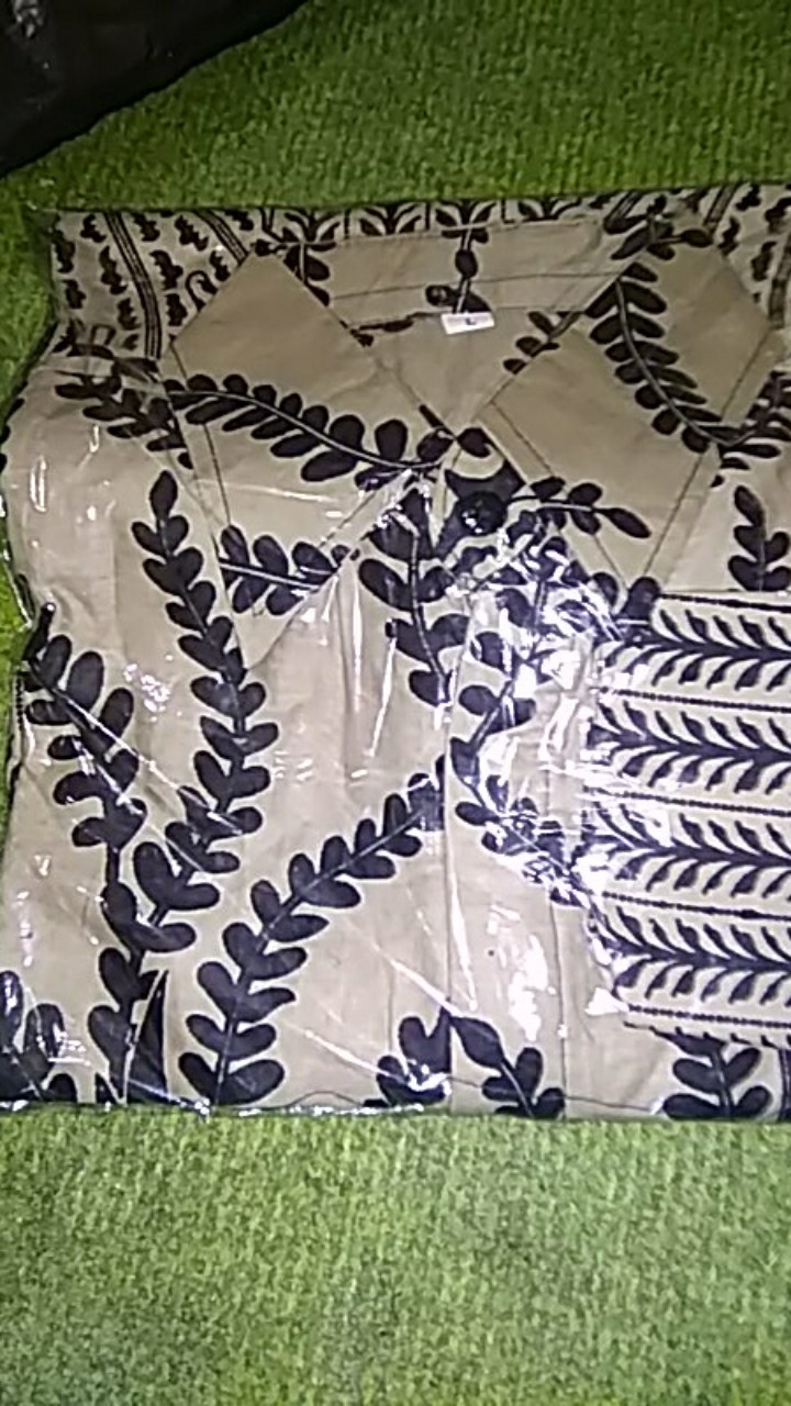 Batik Couple Keluarga Sania Ruffle Ori Ndoro Jowi Dnt Motif