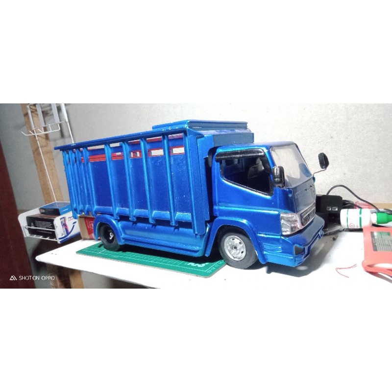 RC Truk Oleng canter skala 1/14