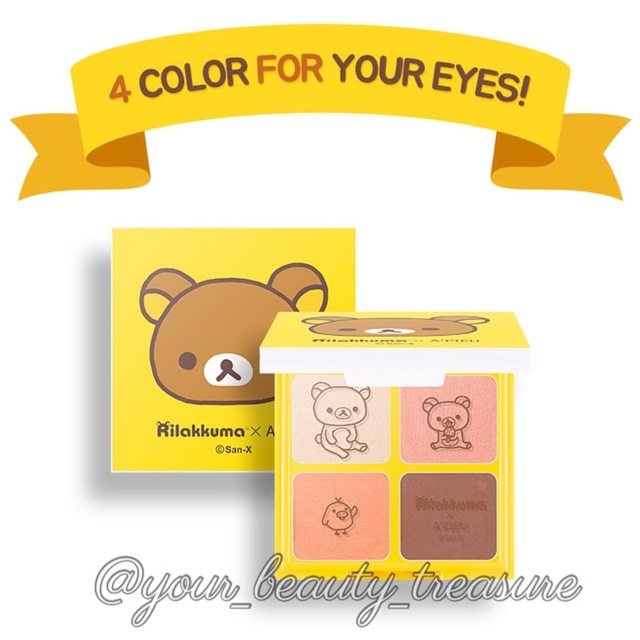 Jual A'PIEU EYE SHADOW (RILAKKUMA x A'PIEU) Shopee Indonesia