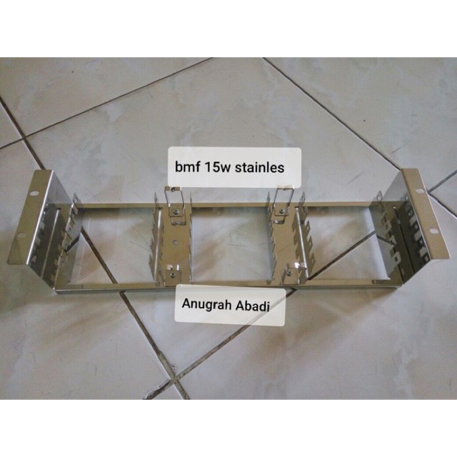 Back Mounting Frame/BMF 15w Stainles 7cm/Dudukan LSA