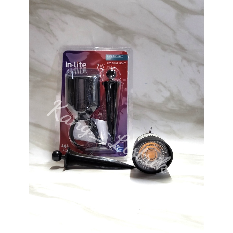 Lampu LED SPIKE LIGHT Inlite / Lampu Sorot Taman Ditancap INLITE 7W INGL011