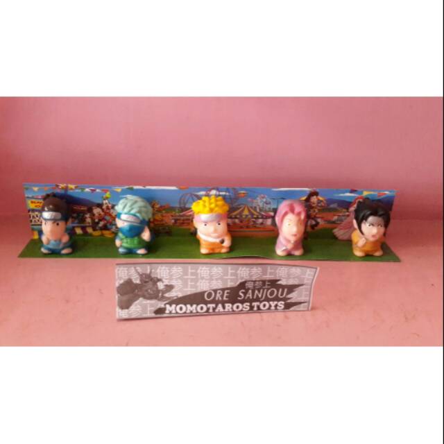 Miniatur naruto set