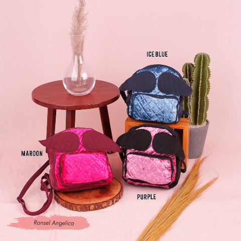 [SIAP KIRIM] TAS RANSEL ANGELICA NETT