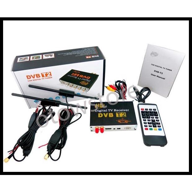 Tv Receiver Mobil / Car Digital Tv Tuner / Tuner Digital Tv Mobil